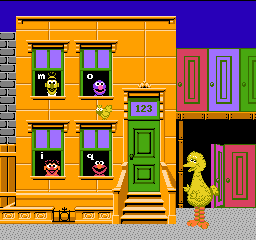 Sesame Street Big Bird's Hide and Speak screenshot 4 for NES